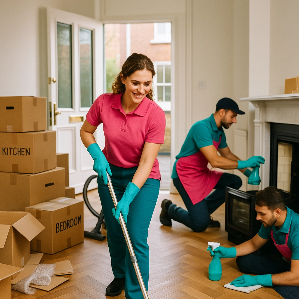 Move in/out cleaning in Birmingham — empty home ready to move